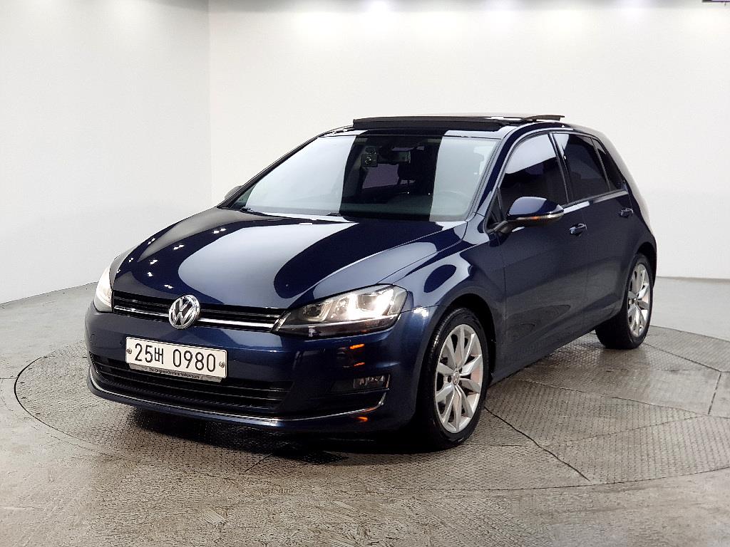 Volkswagen Golf 2016 Azul - Importación desde Corea - HF Imports Iquique - Foto 1