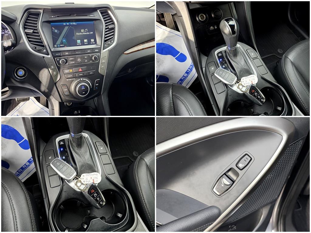 HYUNDAI Santa Fe 2016 Gris - Importación desde Corea - HF Imports Iquique - Foto 16