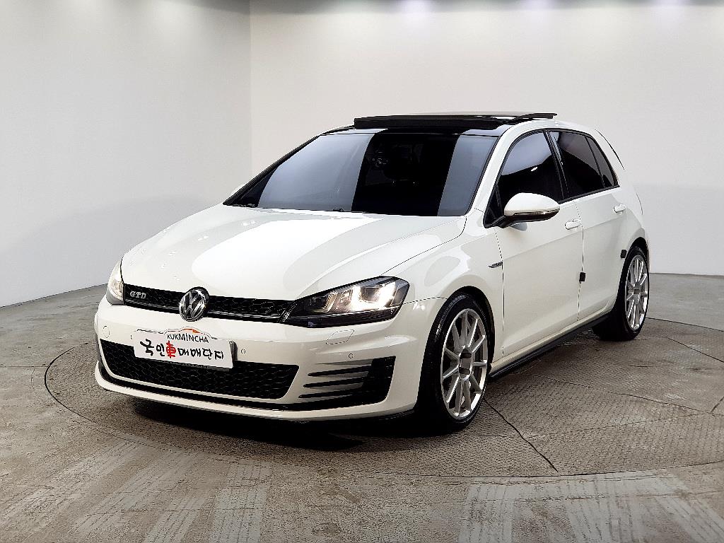 Volkswagen Golf 2016 Blanco - Importación desde Corea - HF Imports Iquique - Foto 1
