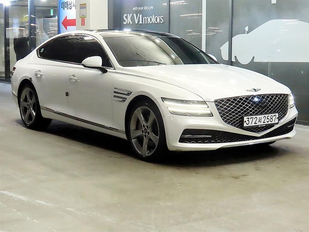 Genesis G80 2021 Blanco - Importación desde Corea - HF Imports Iquique - Foto 1