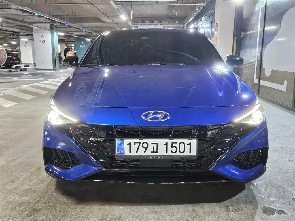 HYUNDAI Avante 2021 Azul - Importación desde Corea - HF Imports Iquique - Foto 1