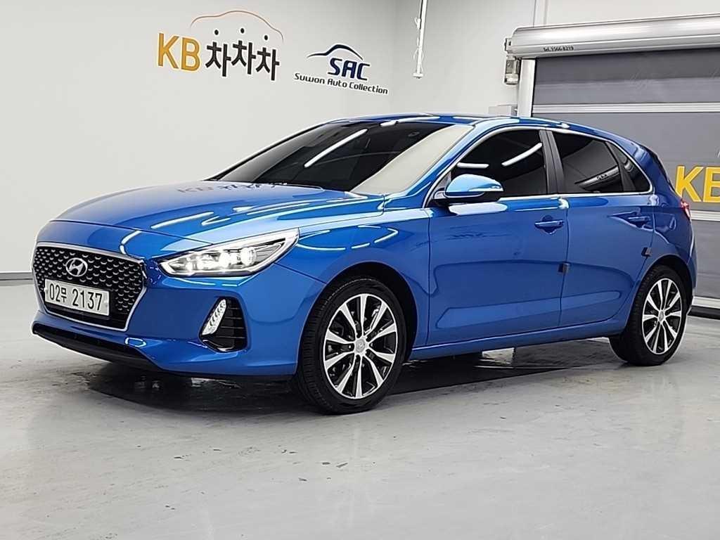 HYUNDAI i30 2017 Azul - Importación desde Corea - HF Imports Iquique - Foto 1