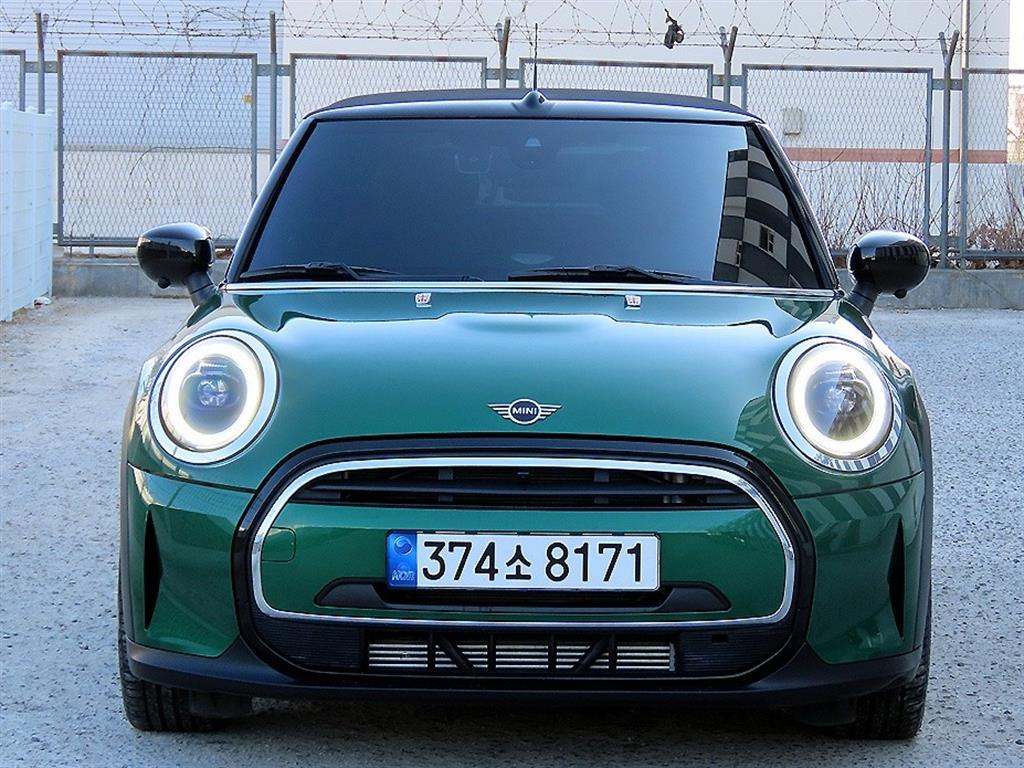 Mini Cooper Convertible 2022 Verde - Importación desde Corea - HF Imports Iquique - Foto 1