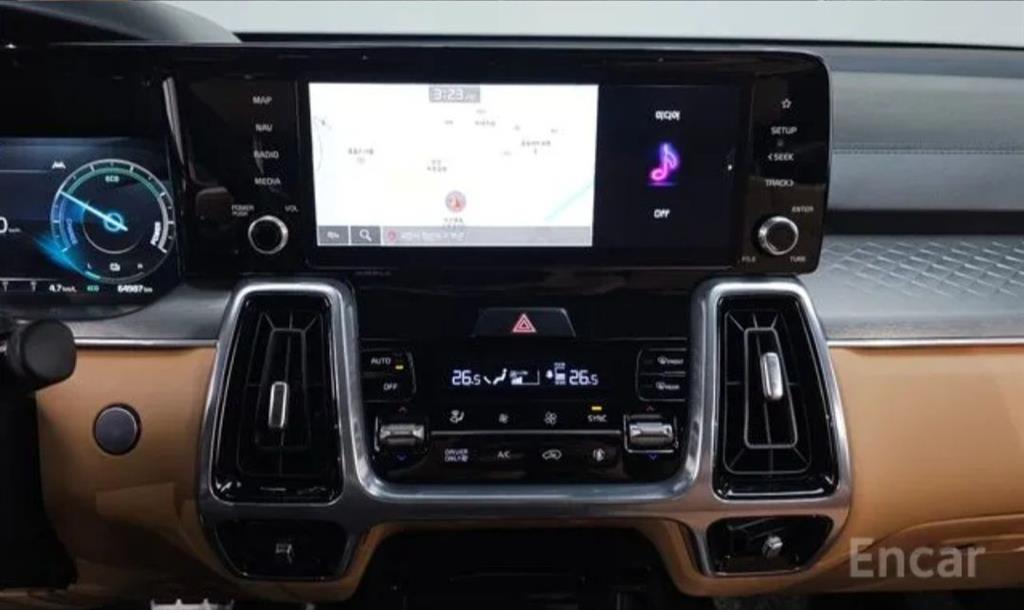 KIA Sorento 2023 Negro - Importación desde Corea - HF Imports Iquique - Foto 14