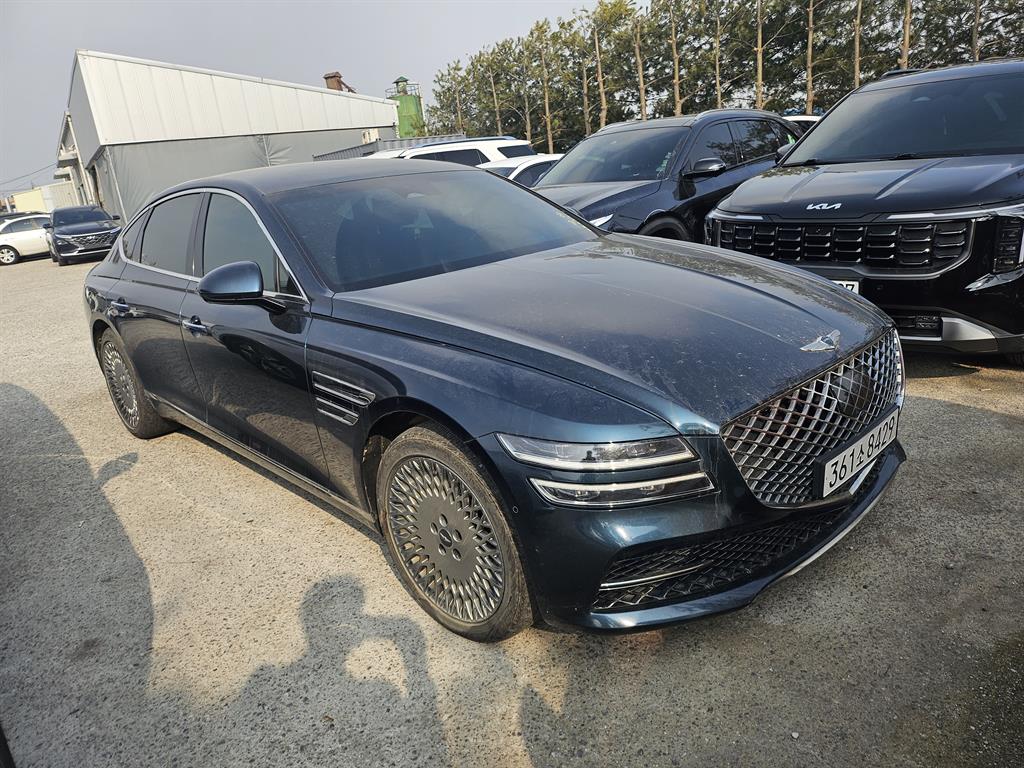 Genesis G80 2022 Azul - Importación desde Corea - HF Imports Iquique - Foto 1