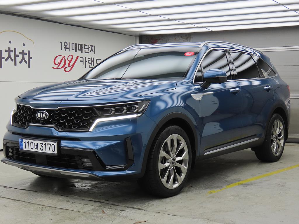 KIA Sorento 2021 Azul - Importación desde Corea - HF Imports Iquique - Foto 1