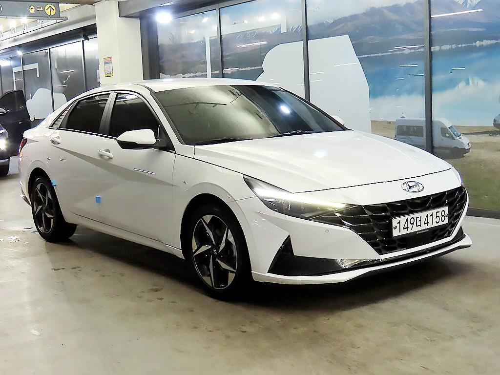 HYUNDAI Avante 2021 Blanco - Importación desde Corea - HF Imports Iquique - Foto 1