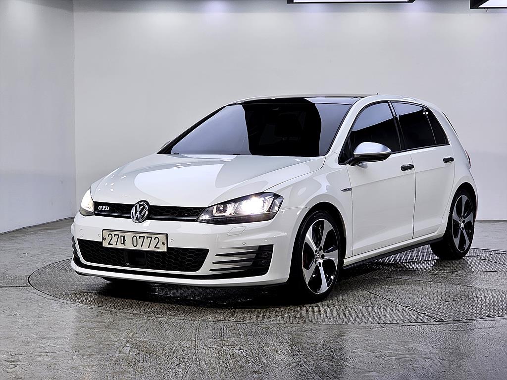 Volkswagen Golf 2016 Blanco - Importación desde Corea - HF Imports Iquique - Foto 1