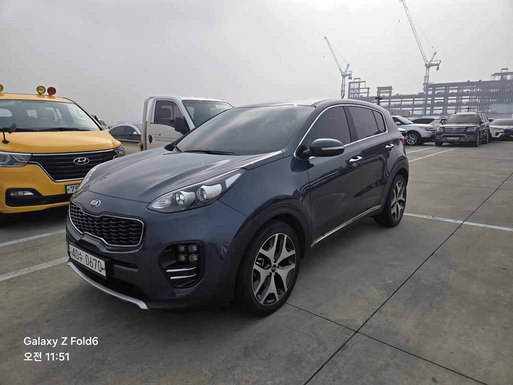 KIA Sportage 2016 Azul - Importación desde Corea - HF Imports Iquique - Foto 1