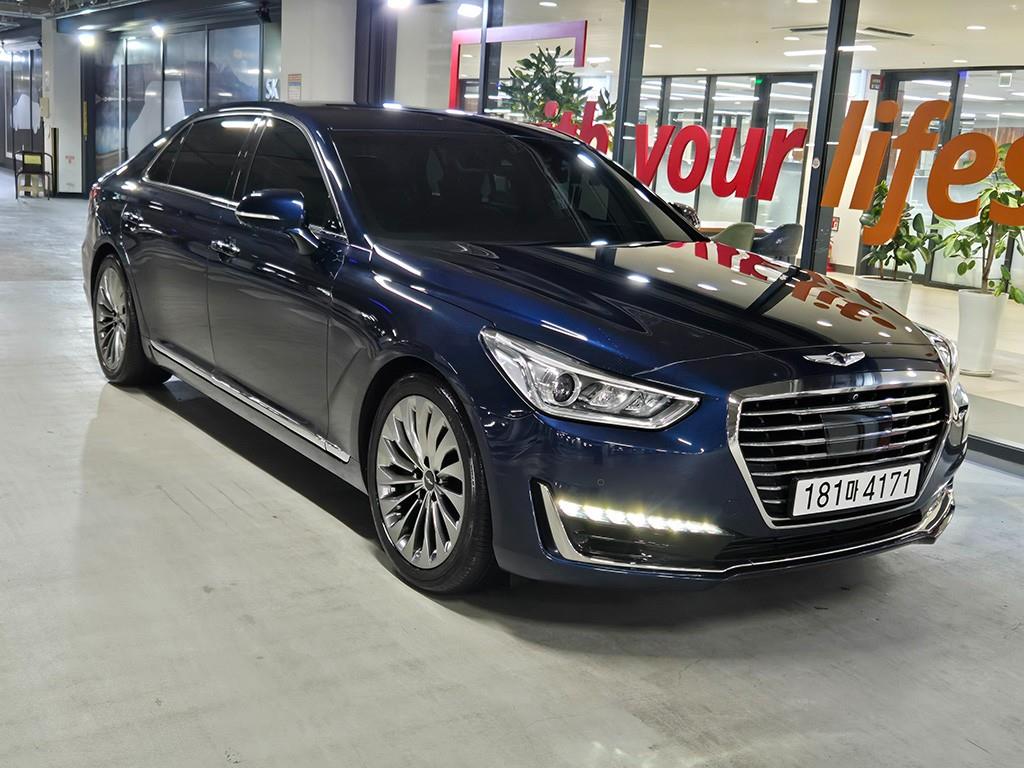 Genesis EQ900 2018 Azul - Importación desde Corea - HF Imports Iquique - Foto 1