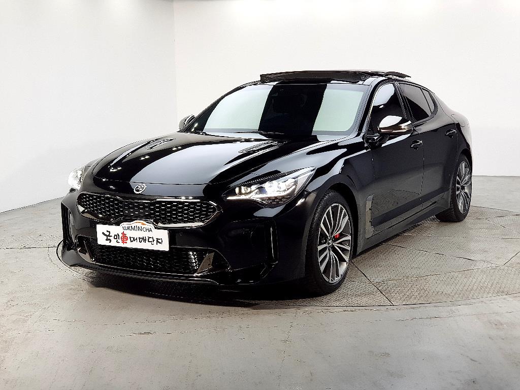 KIA Stinger 2018 Negro - Importación desde Corea - HF Imports Iquique - Foto 1