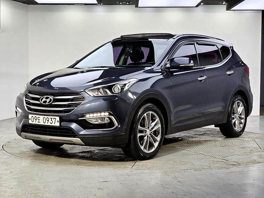 HYUNDAI Santa Fe 2016 Azul - Importación desde Corea - HF Imports Iquique - Foto 1