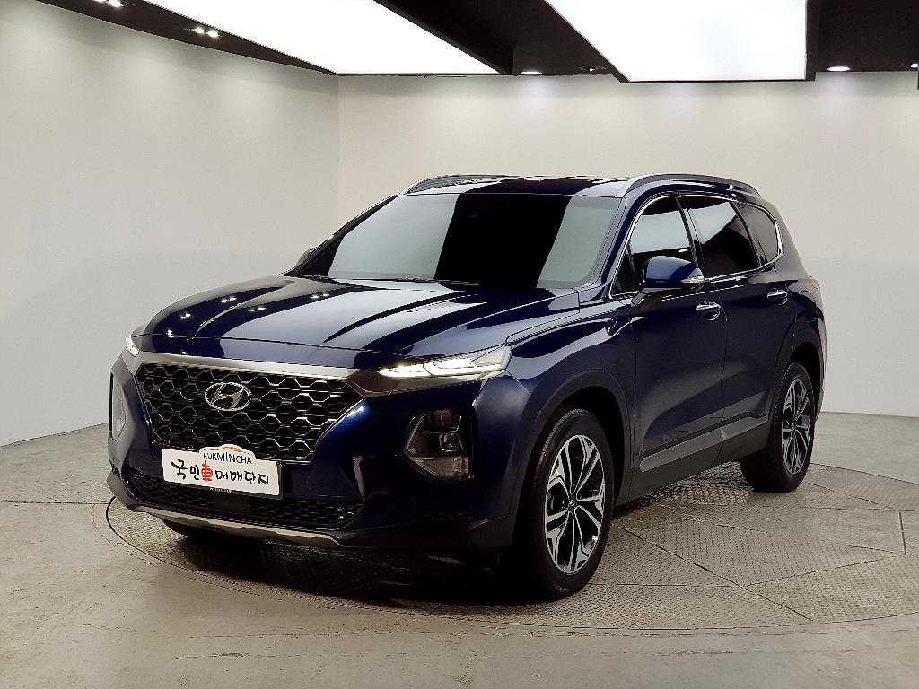 HYUNDAI Santa Fe 2019 Azul - Importación desde Corea - HF Imports Iquique - Foto 1