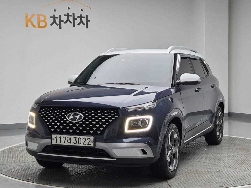 HYUNDAI Venue 2020 Azul - Importación desde Corea - HF Imports Iquique - Foto 1