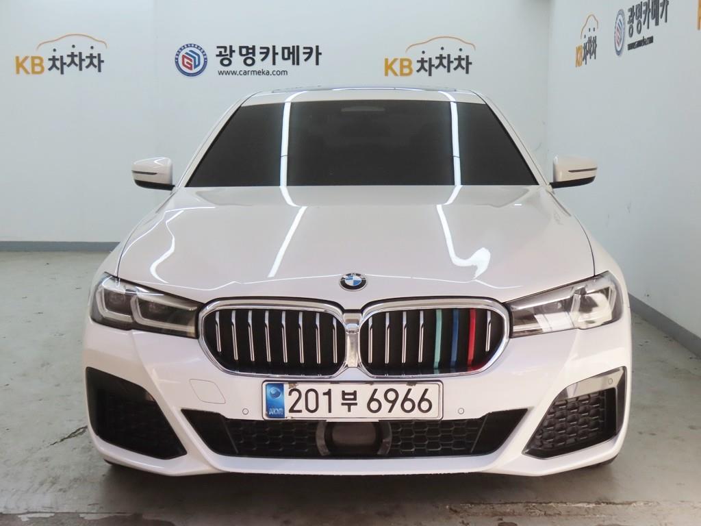BMW 5 Series 2021 Blanco - Importación desde Corea - HF Imports Iquique - Foto 1