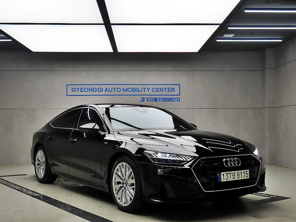 Audi A7 2021 Negro - Importación desde Corea - HF Imports Iquique - Foto 1