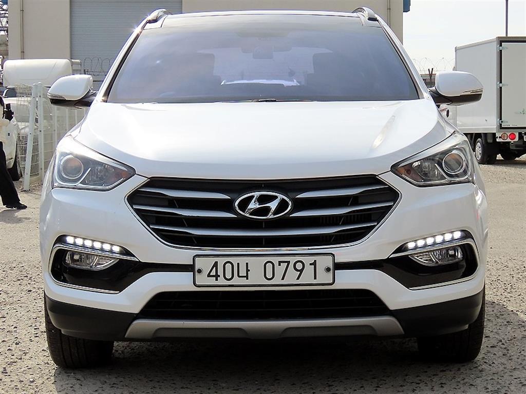 HYUNDAI Santa Fe 2016 Blanco - Importación desde Corea - HF Imports Iquique - Foto 1