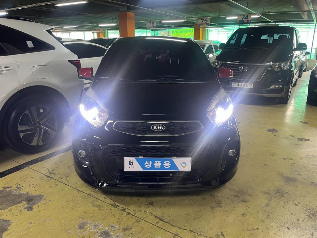 KIA Morning 2016 Negro - Importación desde Corea - HF Imports Iquique - Foto 1