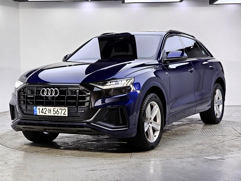 Audi Q8 2021 Azul - Importación desde Corea - HF Imports Iquique - Foto 1