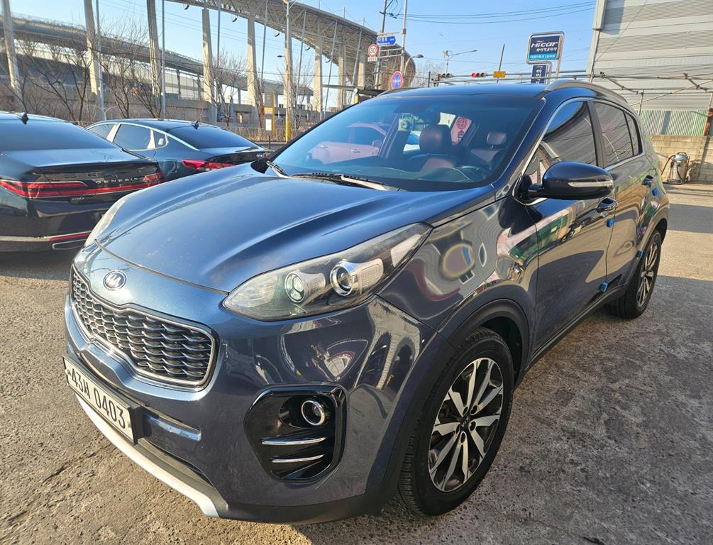 KIA Sportage 2016 Azul - Importación desde Corea - HF Imports Iquique - Foto 1