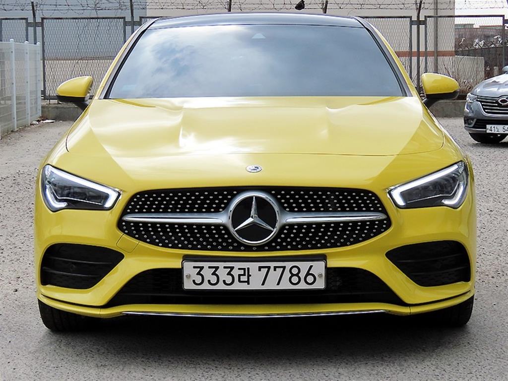 Mercedes Benz CLA Class 2020 Amarillo - Importación desde Corea - HF Imports Iquique - Foto 1