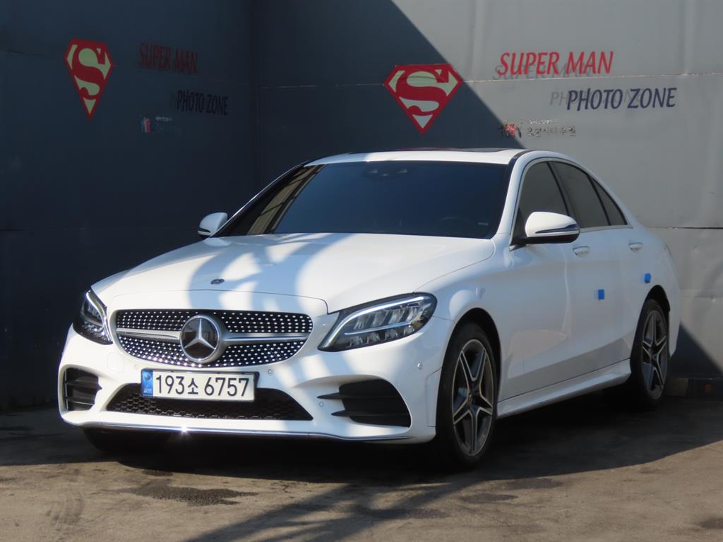 Mercedes Benz C Class 2021 Blanco - Importación desde Corea - HF Imports Iquique - Foto 1