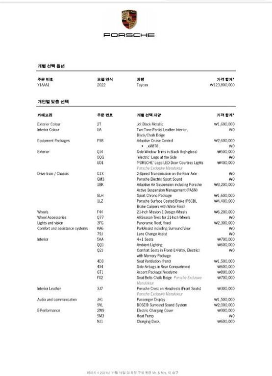 Porsche Taycan 2022 Gris - Importación desde Corea - HF Imports Iquique - Foto 20