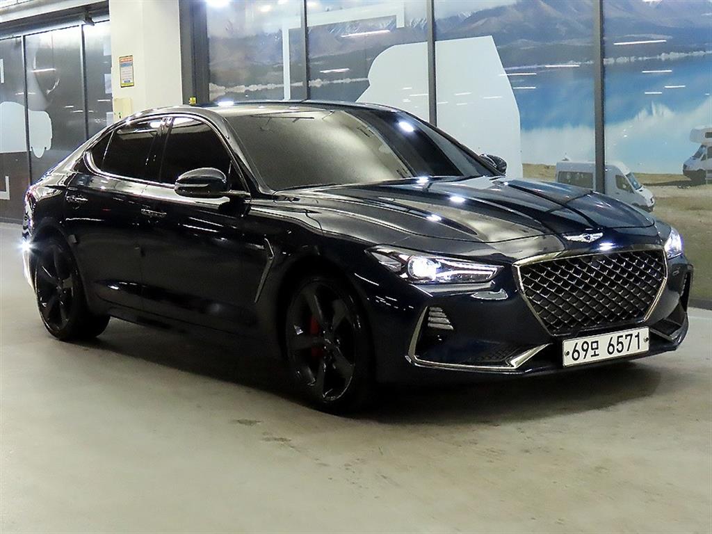 Genesis G70 2019 Azul - Importación desde Corea - HF Imports Iquique - Foto 1