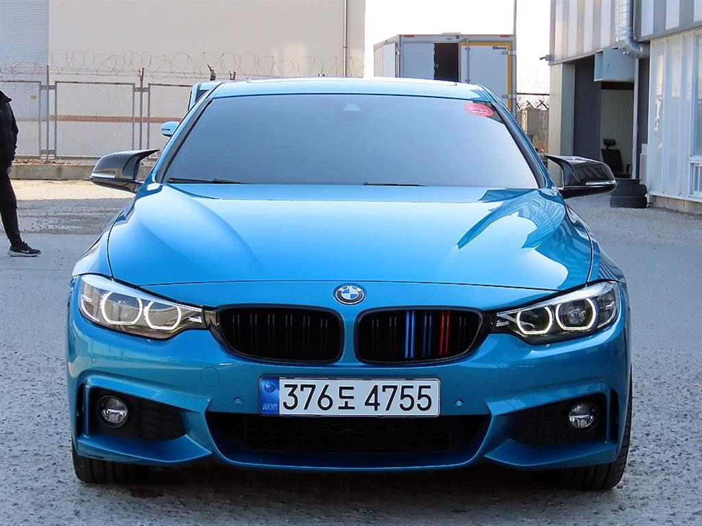 BMW 4 Series 2018 Azul - Importación desde Corea - HF Imports Iquique - Foto 1