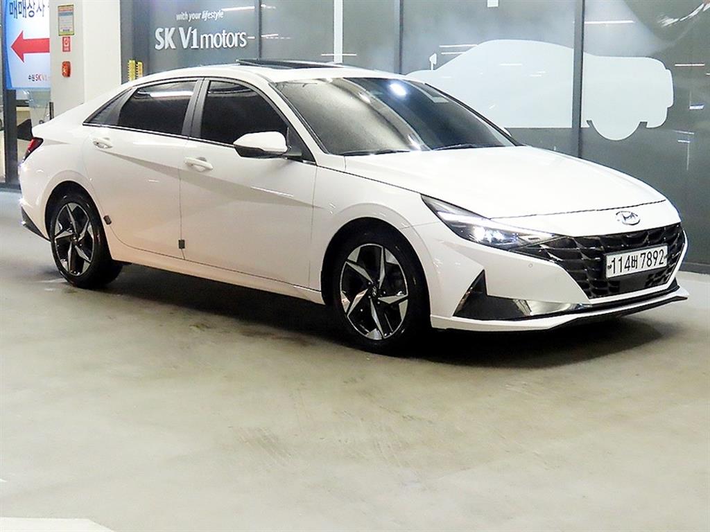 HYUNDAI Avante 2021 Blanco - Importación desde Corea - HF Imports Iquique - Foto 1