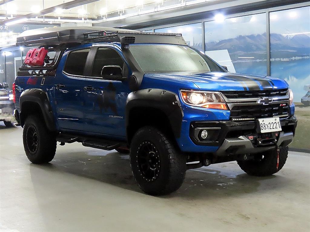 Chevrolet ?Colorado 2021 Azul - Importación desde Corea - HF Imports Iquique - Foto 1
