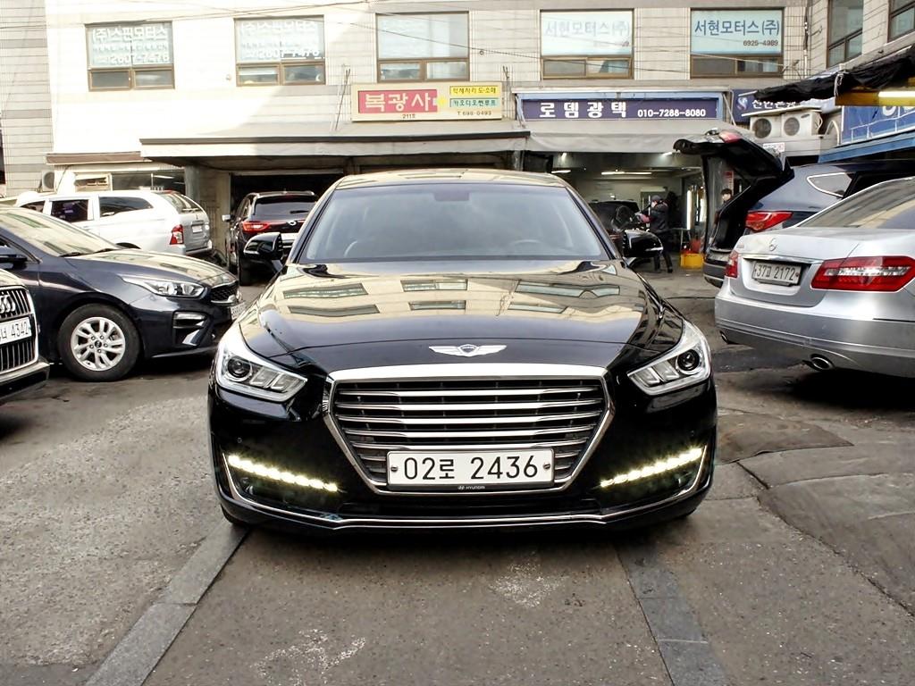 Genesis EQ900 2017 Negro - Importación desde Corea - HF Imports Iquique - Foto 1