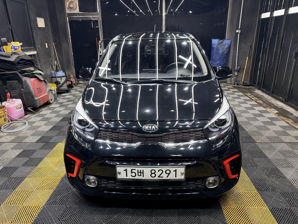 KIA Morning 2017 Negro - Importación desde Corea - HF Imports Iquique - Foto 1