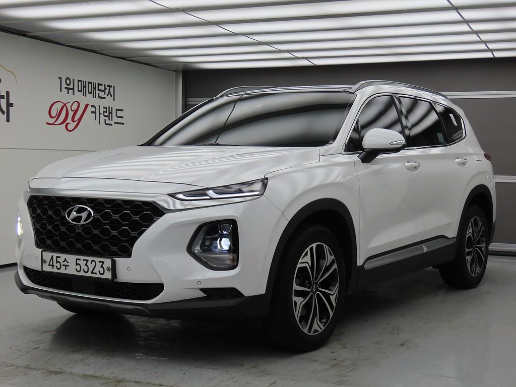 HYUNDAI Santa Fe 2020 Blanco - Importación desde Corea - HF Imports Iquique - Foto 1