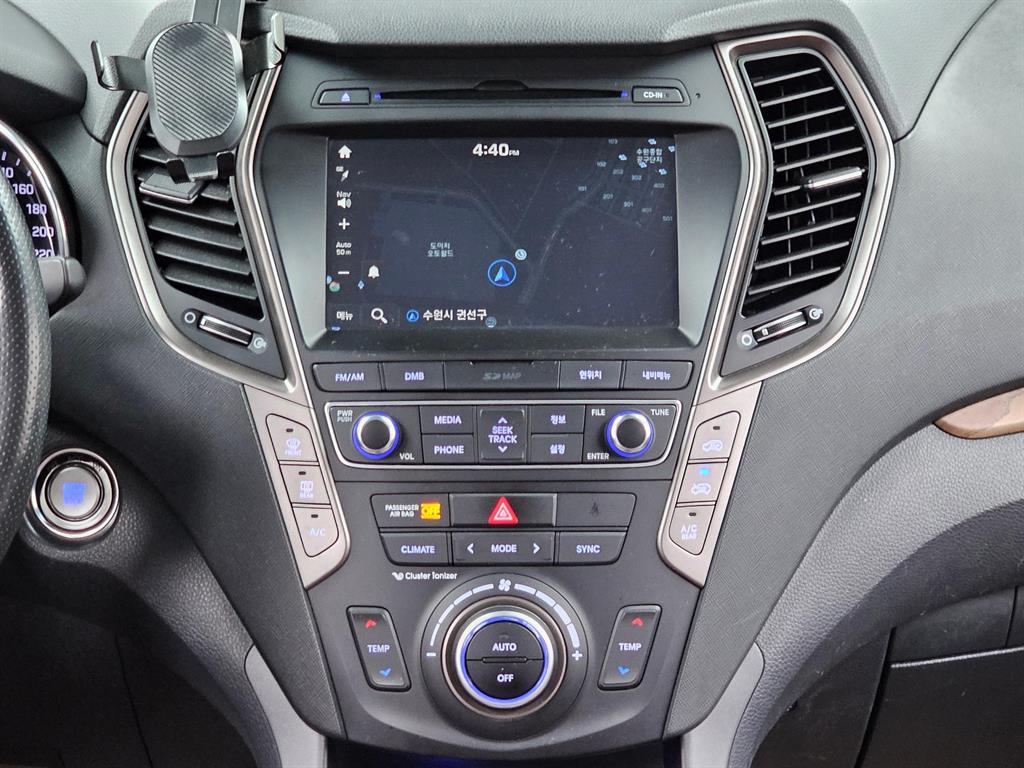 HYUNDAI Santa Fe 2017 the color of pearl - Importación desde Corea - HF Imports Iquique - Foto 14