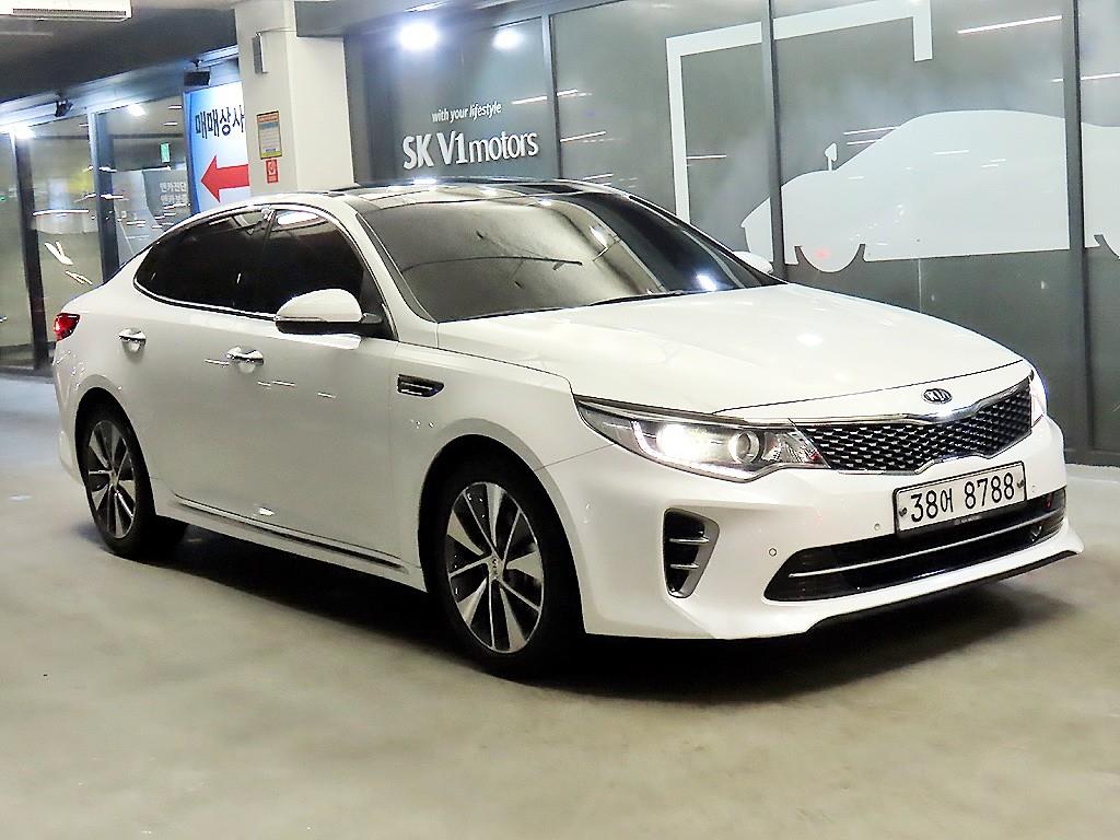KIA K5 2016 Blanco - Importación desde Corea - HF Imports Iquique - Foto 1