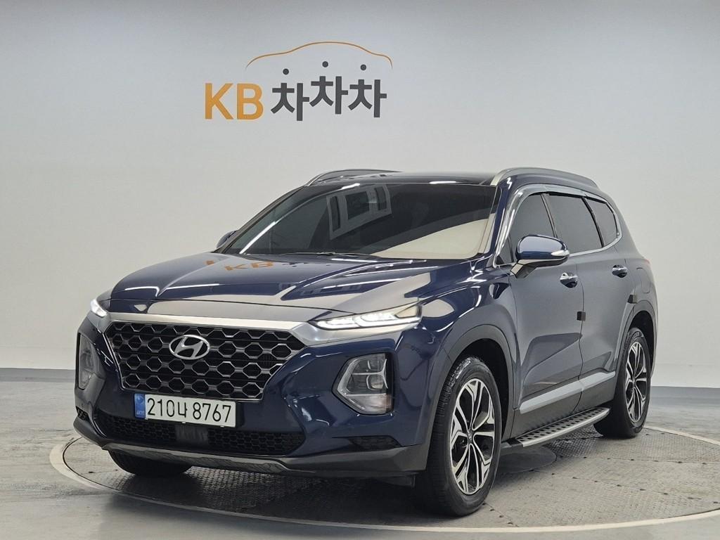 HYUNDAI Santa Fe 2020 Azul - Importación desde Corea - HF Imports Iquique - Foto 1