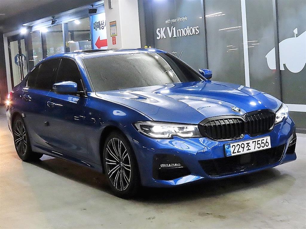 BMW 3 series 2021 Azul - Importación desde Corea - HF Imports Iquique - Foto 1