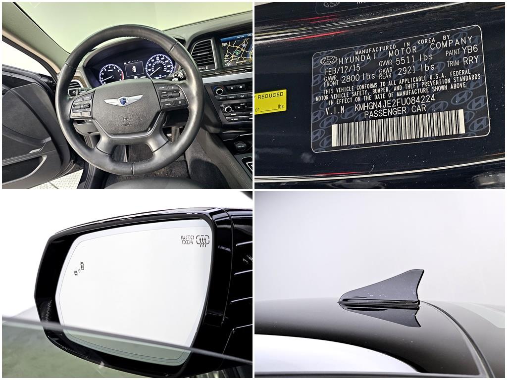 HYUNDAI Genesis 2015 Negro - Importación desde Corea - HF Imports Iquique - Foto 14