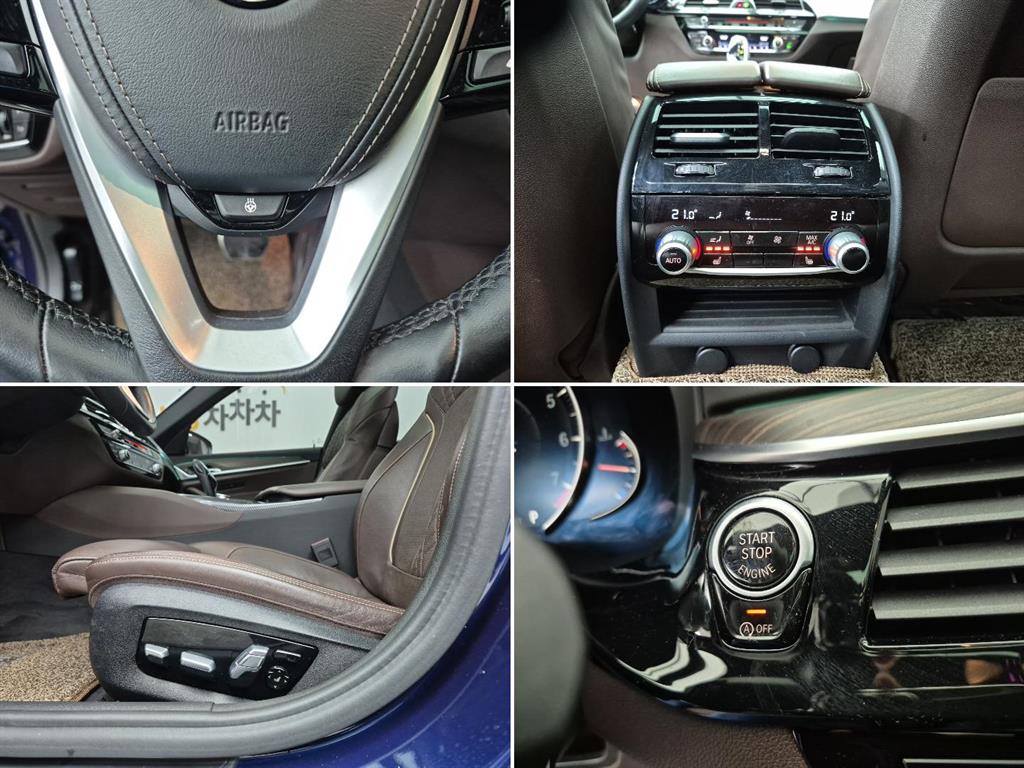 BMW 5 Series 2018 Azul - Importación desde Corea - HF Imports Iquique - Foto 17