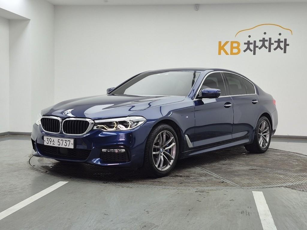 BMW 5 Series 2018 Azul - Importación desde Corea - HF Imports Iquique - Foto 1