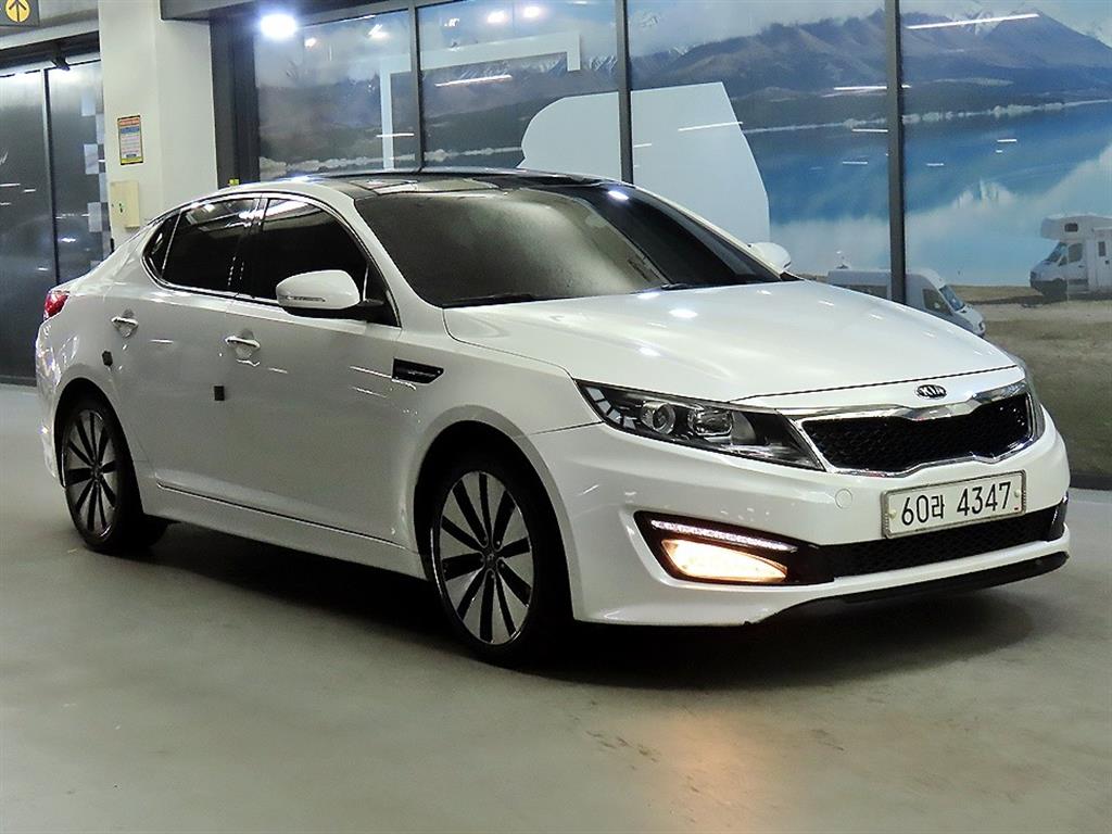 KIA K5 2013 Blanco - Importación desde Corea - HF Imports Iquique - Foto 1