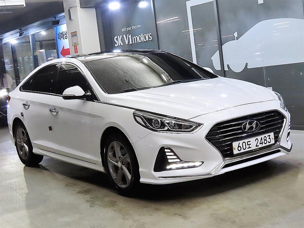 HYUNDAI Sonata 2018 Blanco - Importación desde Corea - HF Imports Iquique - Foto 1