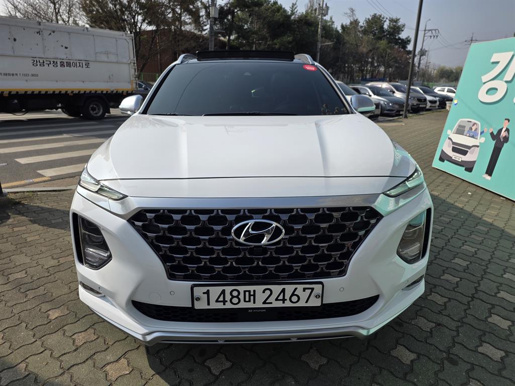 HYUNDAI Santa Fe 2020 Blanco - Importación desde Corea - HF Imports Iquique - Foto 1
