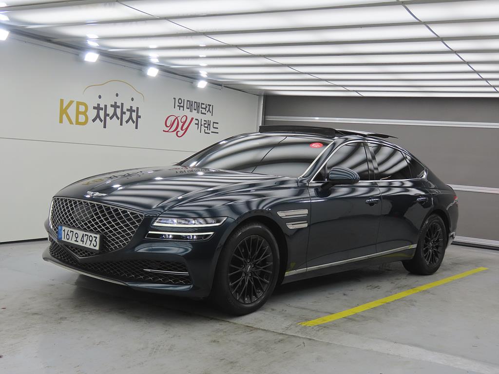 Genesis G80 2021 Azul - Importación desde Corea - HF Imports Iquique - Foto 1