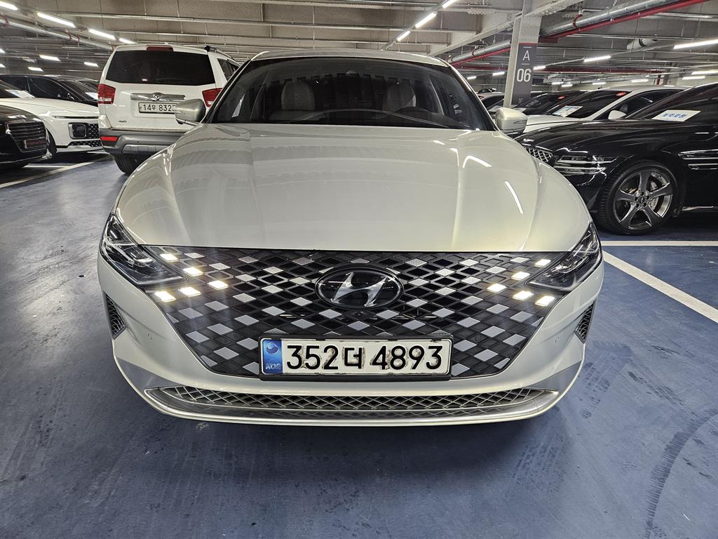 HYUNDAI Grandeur 2021 the color of pearl - Importación desde Corea - HF Imports Iquique - Foto 1