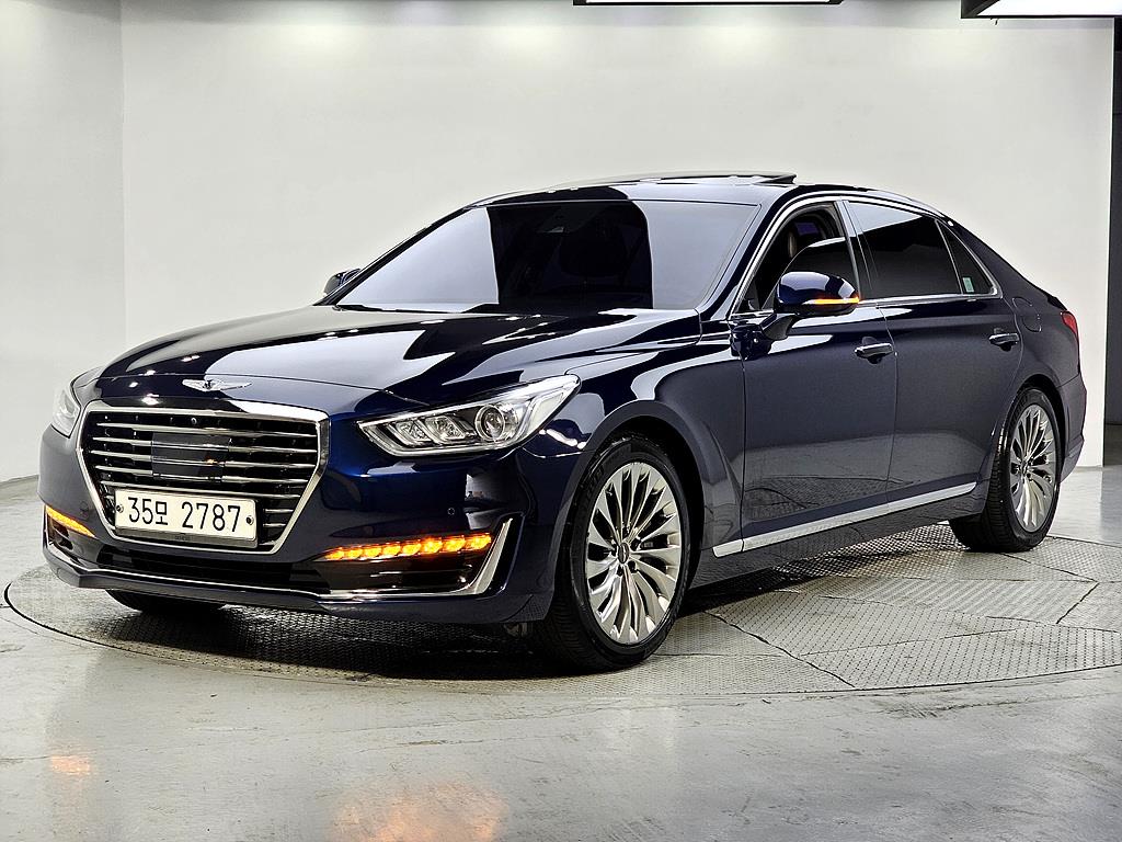 Genesis EQ900 2018 Azul - Importación desde Corea - HF Imports Iquique - Foto 1