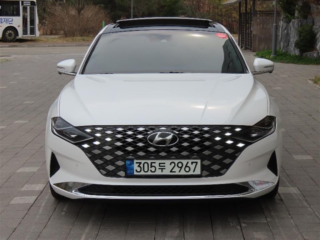 HYUNDAI Grandeur 2021 Blanco - Importación desde Corea - HF Imports Iquique - Foto 1