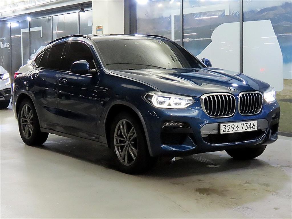 BMW X4 2020 Azul - Importación desde Corea - HF Imports Iquique - Foto 1