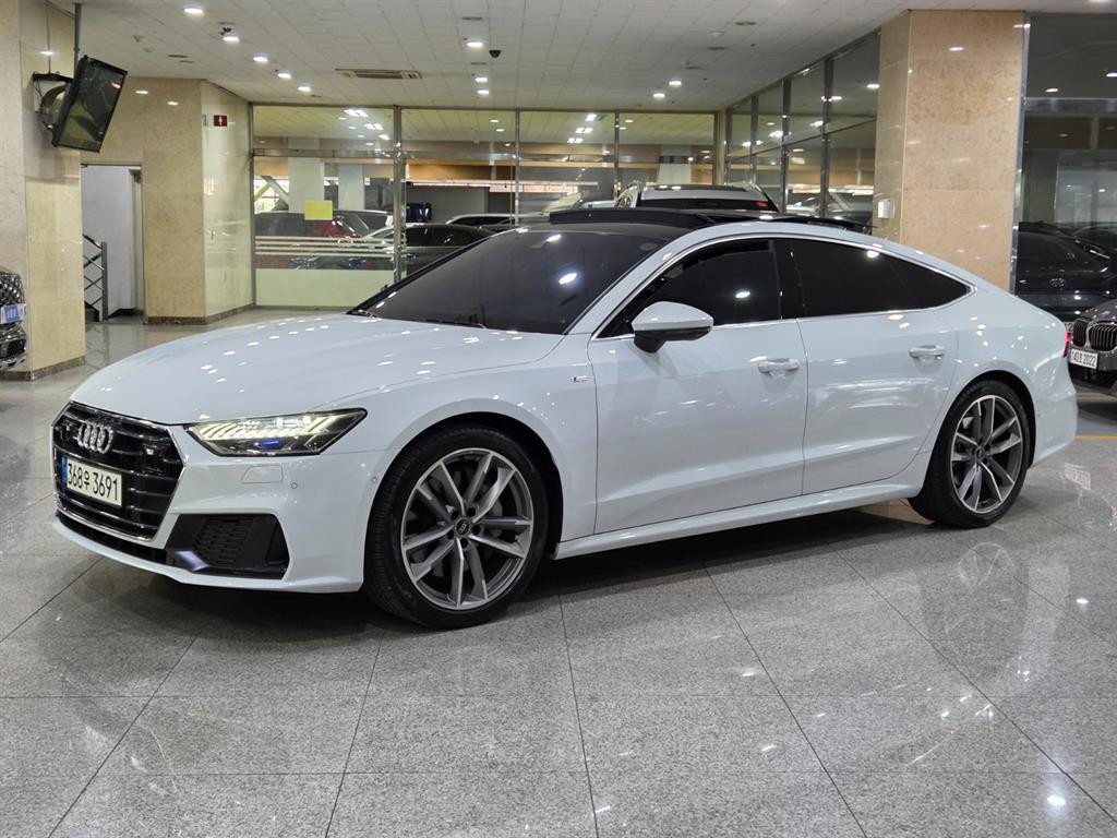 Audi A7 2021 Blanco - Importación desde Corea - HF Imports Iquique - Foto 1